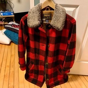 Woolrich Coat in Buffalo Plaid